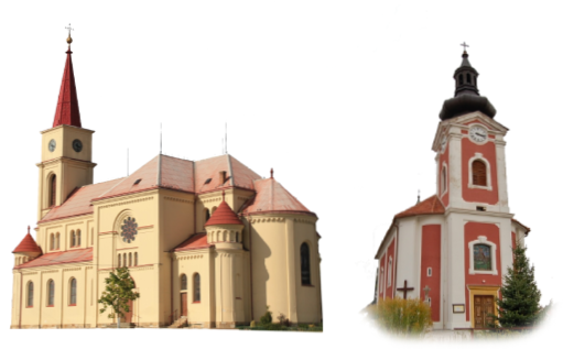 Logo kostel sv. Šimona a Judy - Římskokatolické farnosti Ořechov-sv.Jiří, Ořechov-Všech svatých